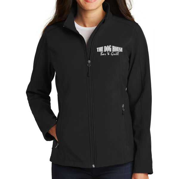 Port Authority Womens Core Soft Shell Jacket - Embroidered Logo Thumbnail