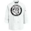 Eight Knot Button Chef Coat with Thermometer Pocket Thumbnail