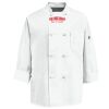 Eight Knot Button Chef Coat with Thermometer Pocket Thumbnail