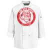 Eight Knot Button Chef Coat with Thermometer Pocket Thumbnail