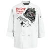 Eight Knot Button Chef Coat with Thermometer Pocket Thumbnail