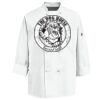 Eight Knot Button Chef Coat with Thermometer Pocket Thumbnail