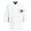 Button Chef Coat with Thermometer Pocket Thumbnail
