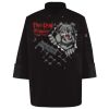 Ten Pearl Button Black Chef Coat Thumbnail