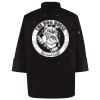 Ten Pearl Button Black Chef Coat Thumbnail