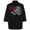 Ten Pearl Button Black Chef Coat Thumbnail